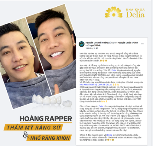 HOÀNG RAPPER và Tâm thư đầy yêu thương dành cho DELIA