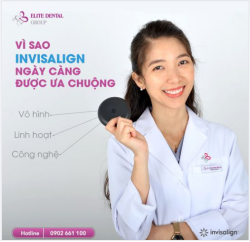 INVISALIGN CHO NỤ CƯỜI XUYÊN SUỐT HÀNH TRÌNH NIỀNG RĂNG