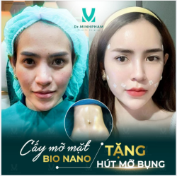 LÀM 1 – ĐẸP 2 CẤY MỠ MẶT TẶNG NGAY HÚT MỠ BỤNG