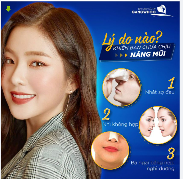 LÝ DO NÀO KHIẾN BẠN CHƯA CHỊU ĐI NÂNG MŨI?
