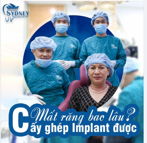 MẤT RĂNG BAO LÂU THÌ NÊN CẤY GHÉP IMPLANT?