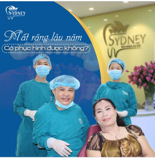 ​ MẤT RĂNG LÂU NĂM CÓ PHỤC HÌNH ĐƯỢC KHÔNG