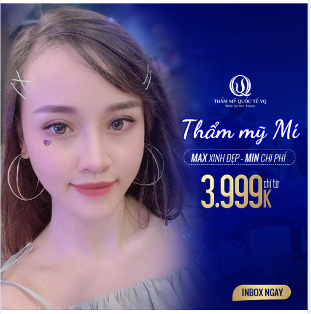 MAX xinh đẹp - Min chi phí Thẩm mỹ mí chỉ từ 3,999k