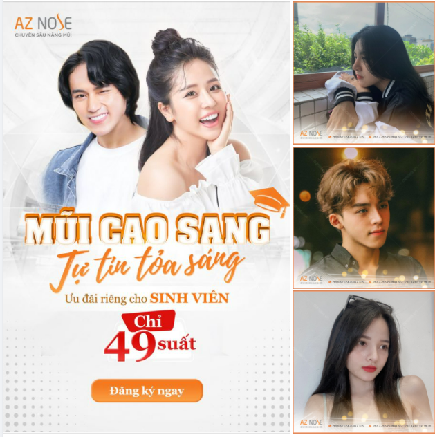 MŨI CAO SANG - TỰ TIN TỎA SÁNG