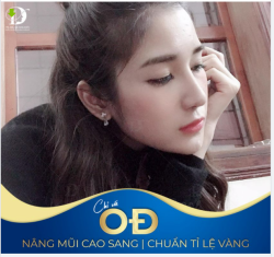 NÂNG MŨI CAO SANG - CHUẨN TỈ LỆ VÀNG TẠI DR.QUANG ĐỨC