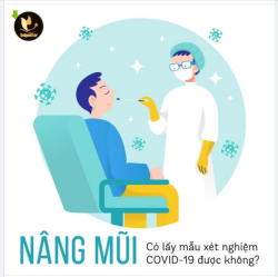 NÂNG MŨI CÓ LẤY MẪU XÉT NGHIỆM COVID-19 ĐƯỢC KHÔNG?