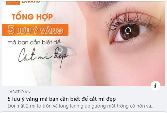 Nếu bạn đang có ý định cắt mí thì đừng bỏ qua những lưu ý vàng trong bài viết dưới đây để cắt mí đẹp và nhận được kết quả hài lòng nhất nhé.