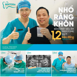Nhổ Răng 8  Bằng Máy Siêu Âm Piezotome Công Nghệ hiện đại nhất hiện nay