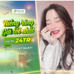 NIỀNG RĂNG GIÁ TỐT NHẤT TRỌN GÓI CHỈ TỪ 24TR