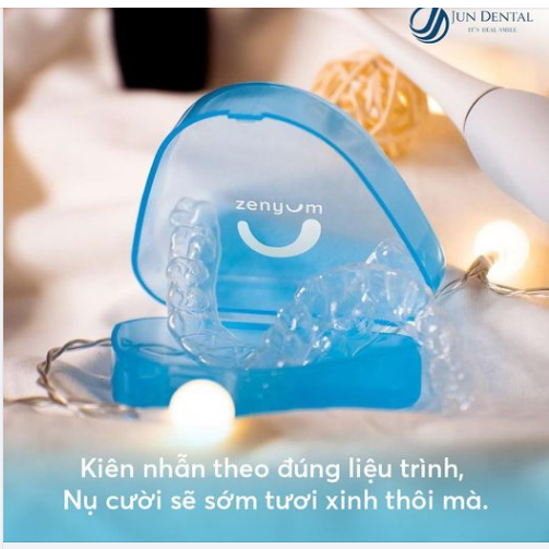 NIỀNG RĂNG VÔ HÌNH  ZENYUM ĐỒNG HÀNH CÙNG NHA KHOA JUN DENTAL