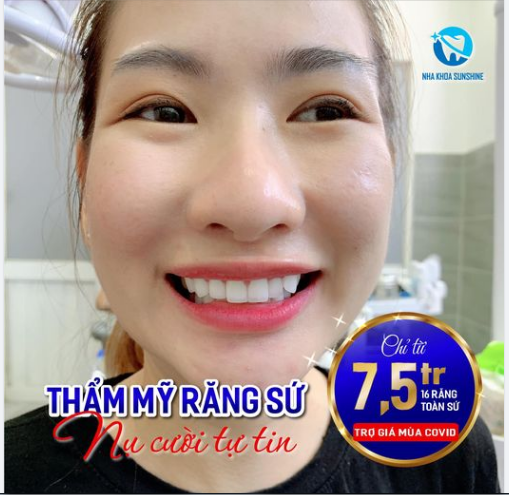 THẨM MỸ RĂNG SỨ CHỈ TỪ 7.5Tr CHO NỤ CƯỜI TỰ TIN