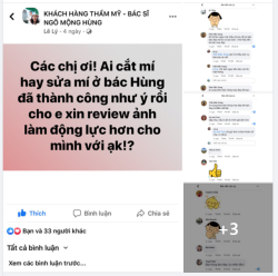 THÊM MỘT FEEDBACK CHẤT LƯỢNG TRONG GROUP KHÁCH HÀNG CỦA BỆNH VIỆN