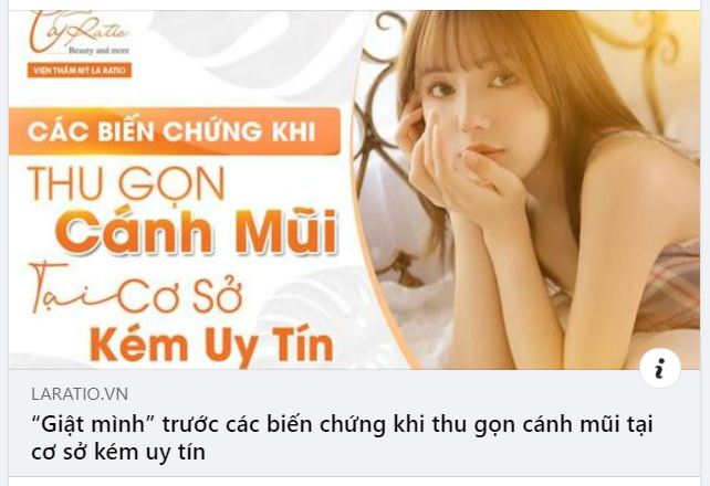 Thu gọn cánh mũi có thể giúp bạn sở hữu đầu mũi thon gọn và tạo hình lỗ mũi đẹp ưng ý, chuẩn phong thủy.