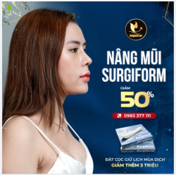 Trend chỉ là nhất thời - NÂNG MŨI SURGIFORM mới là mãi mãi!