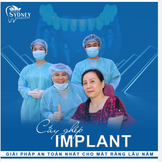 TRỒNG IMPLANT CÓ ĐAU KHÔNG