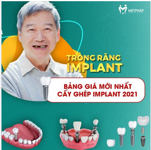 TRỒNG RĂNG IMPLANT GIÁ BAO NHIÊU TIỀN?
