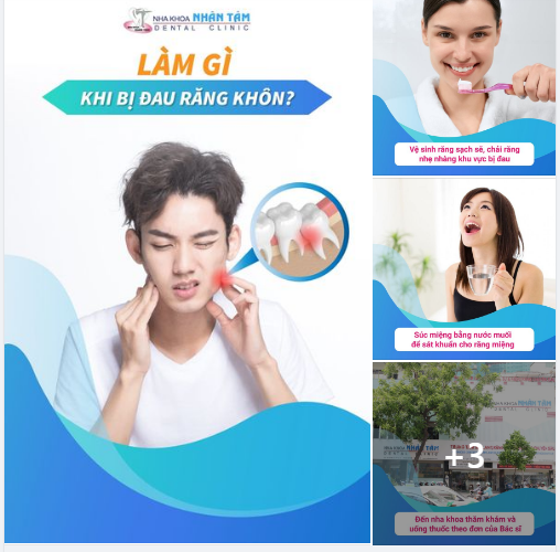 Trong trường hợp bị viêm nhiễm hoặc răng mọc bất thường thì Bác sĩ sẽ chỉ định nhổ răng khôn không đau với công nghệ Piezotome để bảo vệ sức khỏe cho em.