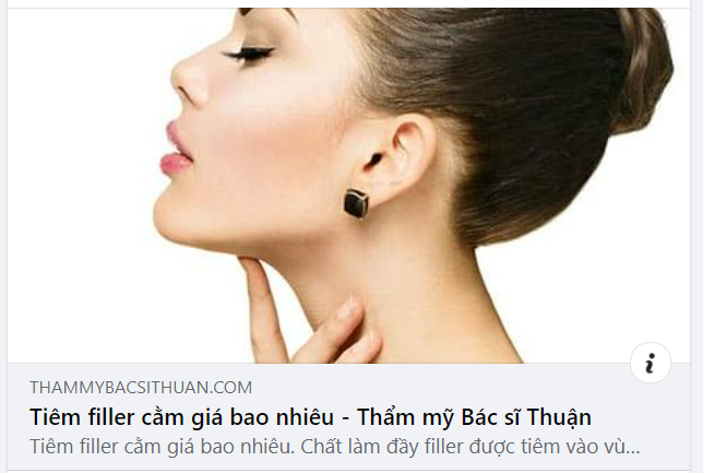 Vậy tiêm filler cằm là gì, giá bao nhiêu ?