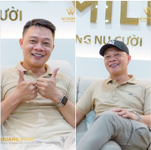 VẸN TRÒN THÀNH CÔNG ĐẦY NGƯỠNG MỘ. WIN SMILE TỰ HÀO KIẾN TẠO NỤ CƯỜI MỚI CHO BTV QUANG MINH
