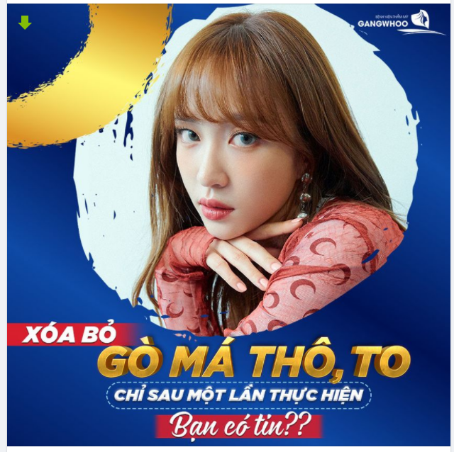XÓA BỎ GÒ MÁ THÔ, TO CHỈ SAU MỘT LẦN THỰC HIỆN BẠN CÓ TIN