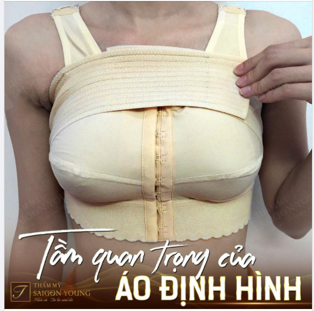 ÁO ĐỊNH HÌNH SAU NÂNG NGỰC - Mang thì đẹp, không mang thì hỏng