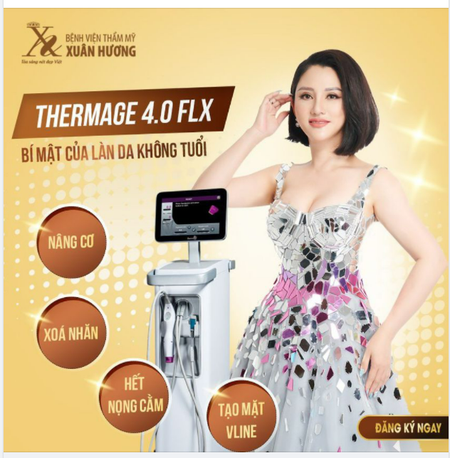 CHẲNG NGẠI LÃO HÓA, CÓ THERMAGE 4.0 FLX, HỒI XUÂN THẬT NHANH CHỈ 1 GIỜ