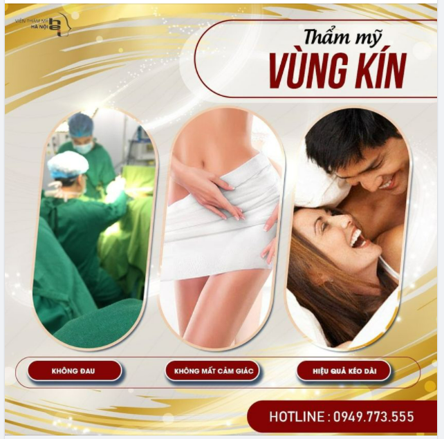 Có thể nói làm đẹp và tân trang lại "cô bé'' chính là nhu cầu cần thiết và chính đáng của tất cả các chị em phụ nữ.