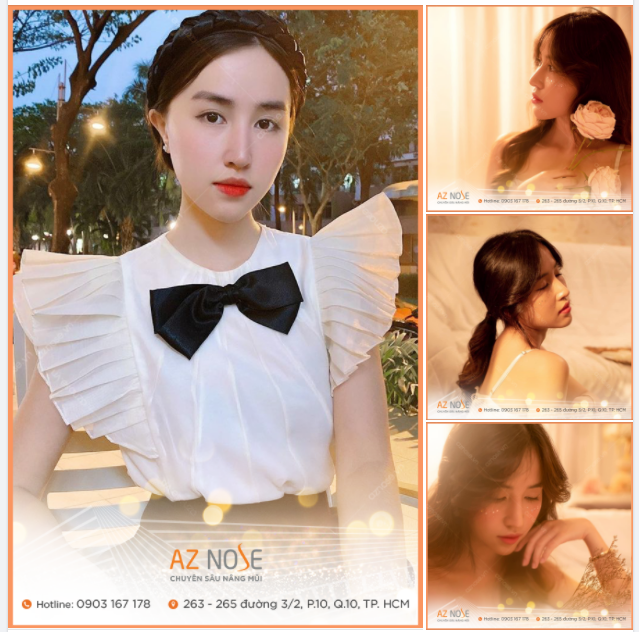 Dáng mũi đẹp cho sinh viên: