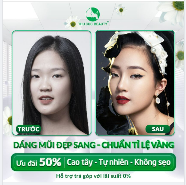 DÁNG MŨI ĐẸP SANG - CHUẨN TỈ LỆ VÀNG