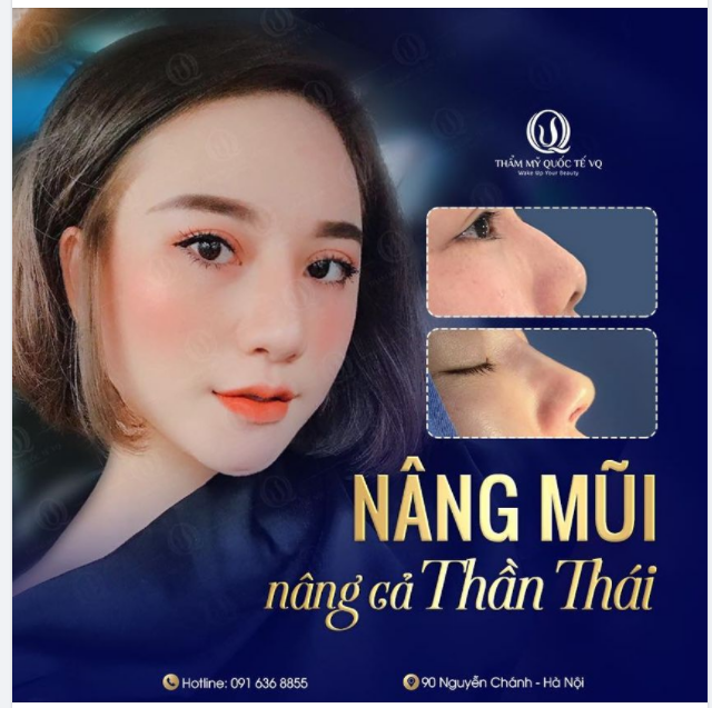 Gương mặt cực sang, thần thái cuốn hút với dáng mũi Softline độc quyền của bác sĩ Vũ Quang