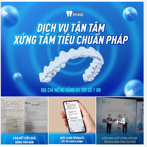 HIỆU QUẢ NIỀNG RĂNG ĐƯỢC KIỂM CHỨNG BẰNG VĂN BẢN