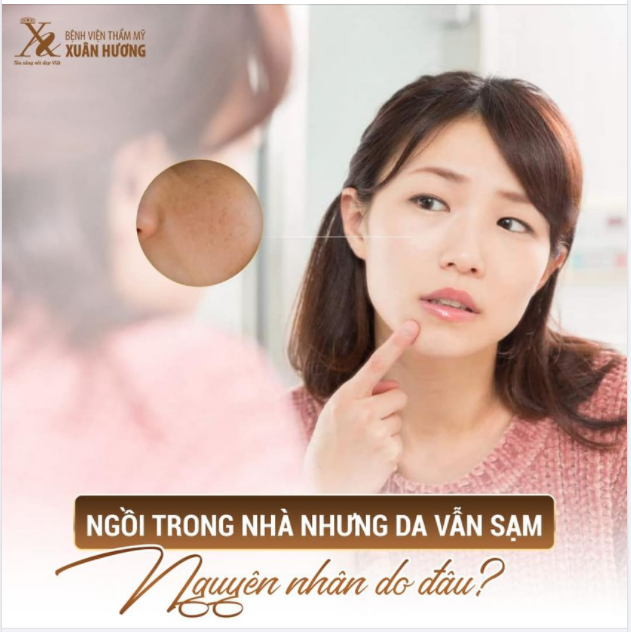 KHÔNG PHẢI CỨ RA NẮNG MỚI BỊ NÁM SẠM, PHÁI ĐẸP CẦN CHÚ Ý BẢO VỆ DA NGAY CẢ KHI NGỒI TRONG NHÀ