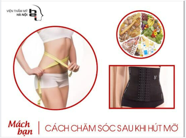 MÁCH BẠN CÁCH CHĂM SÓC ĐÚNG CÁCH SAU KHI HÚT MỠ.