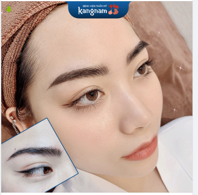 Mày sắc nét chuẩn Hotgirl Chọn ngay công nghệ điêu khắc Hairstroke