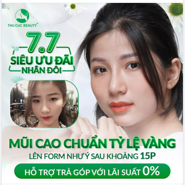 NÂNG MŨI TRẢ GÓP 0% - CHỈ KHOẢNG 15' HÓA HOTGIRL
