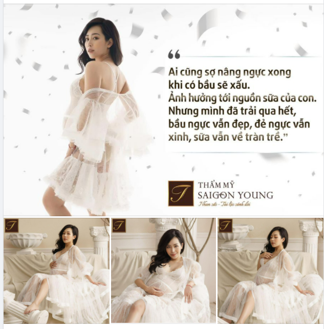 NÂNG NGỰC HOÀN TOÀN KHÔNG ẢNH HƯỞNG TỚI VIỆC NUÔI CON BẰNG SỮA MẸ