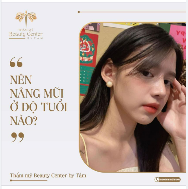 NÊN NÂNG MŨI Ở ĐỘ TUỔI NÀO?