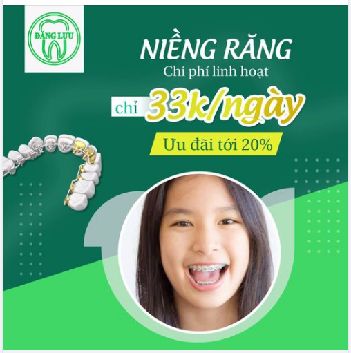 Niềng răng Đăng Lưu – Ưu ái nụ cười