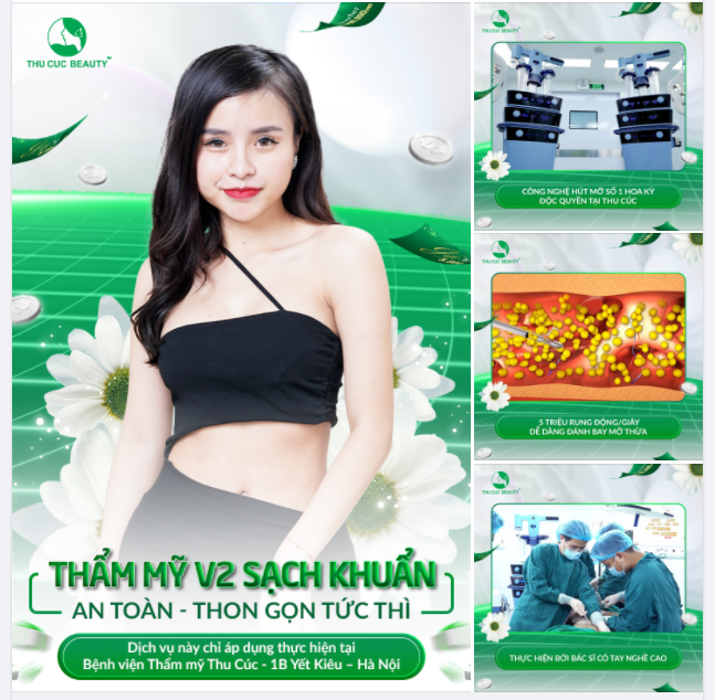 TẠI SAO NÊN LỰA CHỌN DV THẨM MỸ V2 SẠCH KHUẨN TẠI THU CÚC?