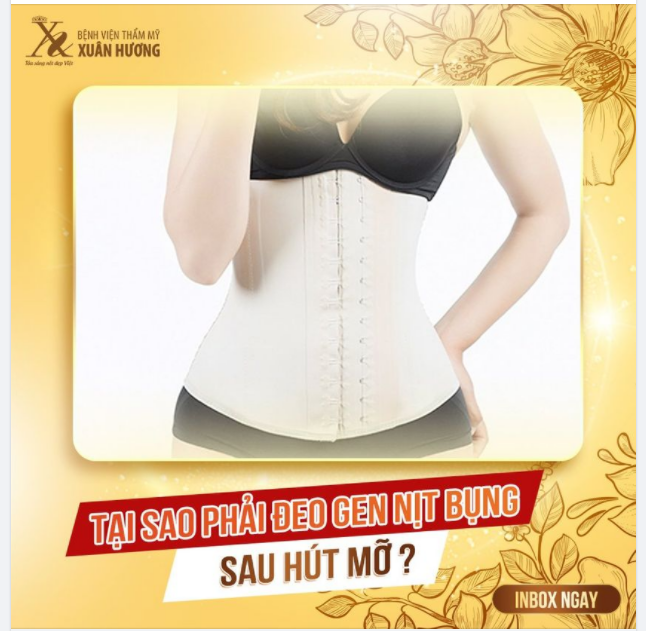 TẠI SAO PHẢI ĐEO GEN NỊT BỤNG SAU HÚT MỠ?