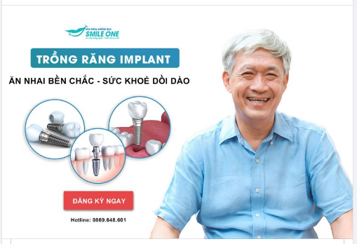 TRỒNG RĂNG IMPLANT- SỰ LỰA CHỌN HOÀN HẢO CHO CÁC CÔ CHÚ BỊ MẤT RĂNG