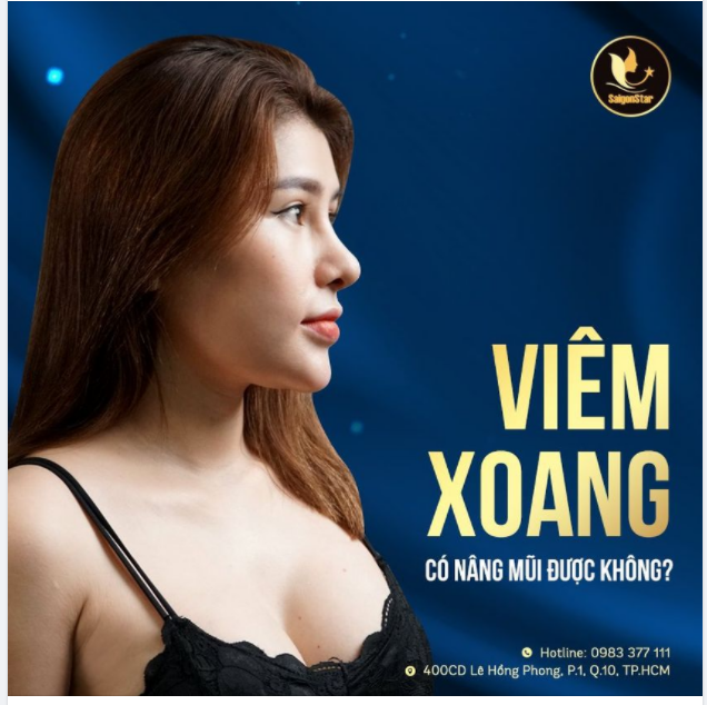 VIÊM XOANG CÓ NÂNG MŨI ĐƯỢC KHÔNG?