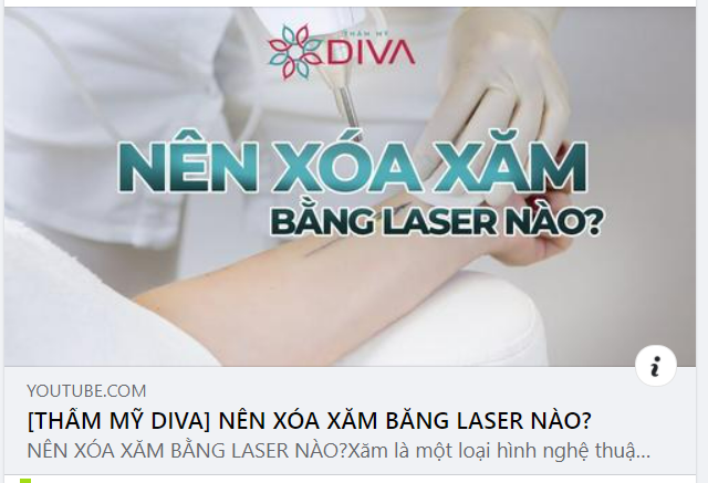 XÓA XĂM BẰNG LASER NÀO HIỆU QUẢ ?