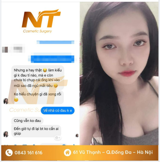 NÂNG NGỰC KHÔNG ĐAU - KHÓ TIN NHƯNG LÀ THẬT