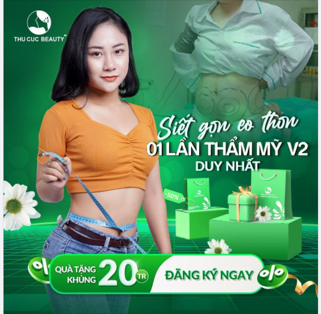 "EO BÁNH MỲ" CŨNG HÓA "EO CON KIẾN" CHỈ SAU 01 LẦN THẨM MỸ V2 DUY NHẤT