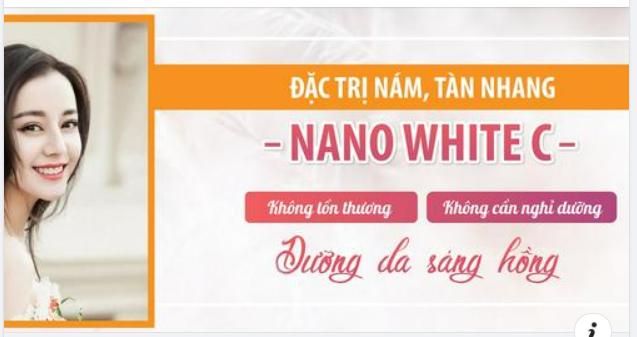 Không phải ngẫu nhiên người ta nói mùa hè là mùa trị nám. Và cũng không quá khi nói rằng Nano White C là công nghệ đặc trị nám - tàn nhang hiệu quả nhất hiện nay.