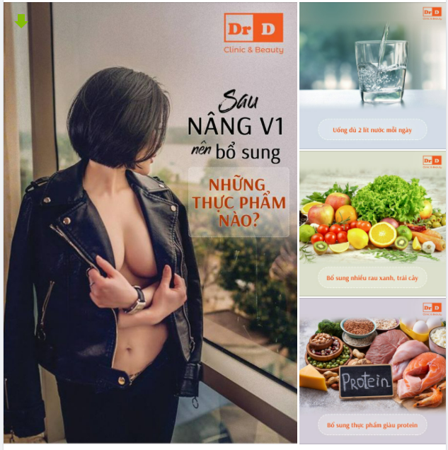 Sau phẫu thuật nâng V1 nên bổ sung những thực phẩm cần thiết nào?