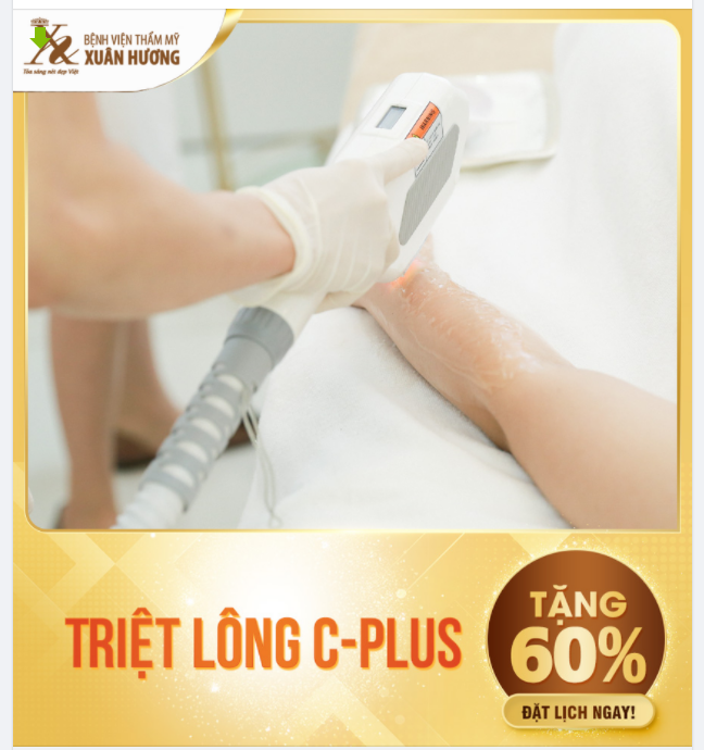 VĨNH BIỆT 7749 LƯU Ý CẦN NHỚ KHI SỬ DỤNG DAO CẠO LÔNG CHỈ SAU 1 LIỆU TRÌNH TRIỆT LÔNG C-PLUS TẠI BVTM XUÂN HƯƠNG | TẶNG NGAY 60%