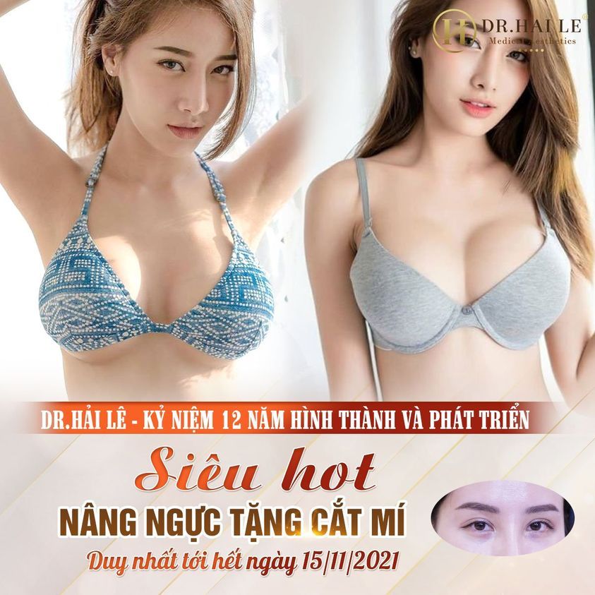 Nâng ngực-Dr.Hải Lê - đẹp mọi tư thế - đẹp mọi góc nhìn - đẹp cả tương lai