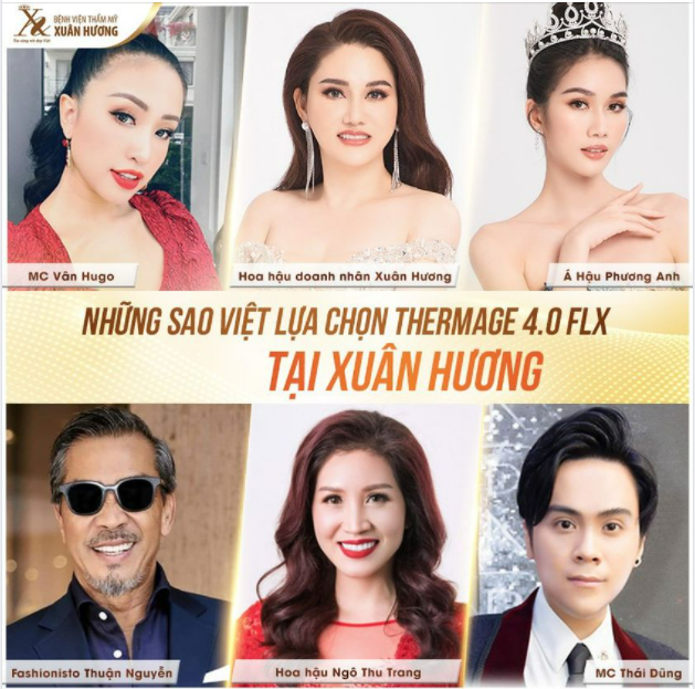 ĐIỀU GÌ KHIẾN SAO VIỆT YÊU THÍCH SỬ DỤNG THERMAGE 4.0 FLX TẠI XUÂN HƯƠNG?
